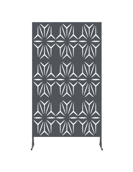 Schermo per Privacy Antracite 100 x 50 x 180 cm Acciaio