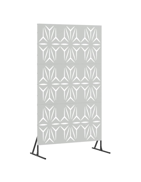Schermo per Privacy Grigio 100 x 50 x 180 cm Acciaio