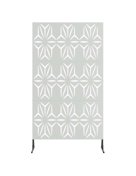 Schermo per Privacy Grigio 100 x 50 x 180 cm Acciaio