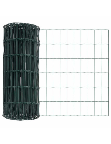 Recinzione Euro Verde 0,6 x 10 m Ferro rivestito in PVC