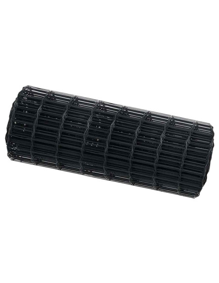 Recinzione Euro Grigio 0,4 x 50 m Ferro rivestito in PVC