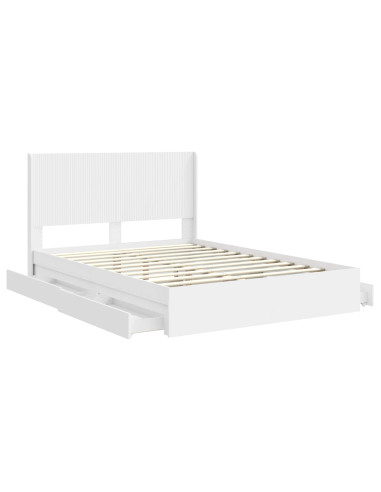 Struttura del letto con stoccaggio e testata 3 pcs