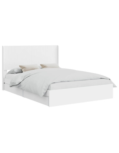 Struttura del letto con stoccaggio e testata 3 pcs