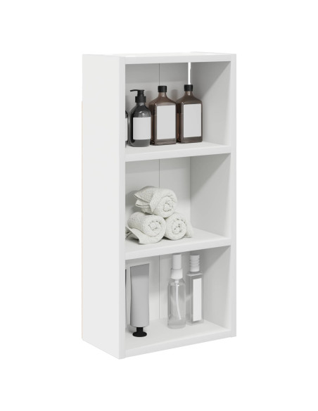 Armadio da bagno a muro Bianco 30 x 16 x 62,5 cm