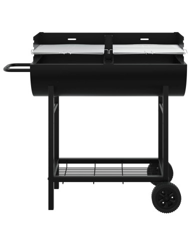 griglia a carbone Regolabile Nero 96,5 x 42,5 x 88,5 cm