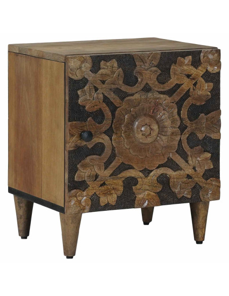 Armadio da Notte 2 pcs Marrone 40 x 33,5 x 46 cm