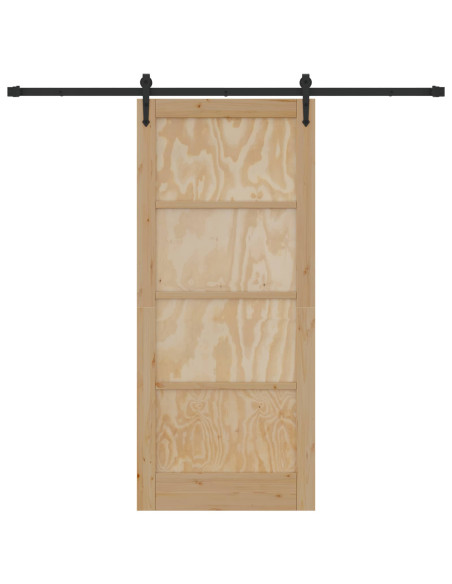 Porta scorrevole ORKDAL Naturale 86 x 198,5 cm