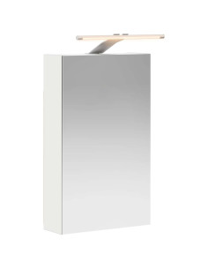 Mobiletto per specchio da bagno Bianco 30 x 10,5 x 50 cm 2