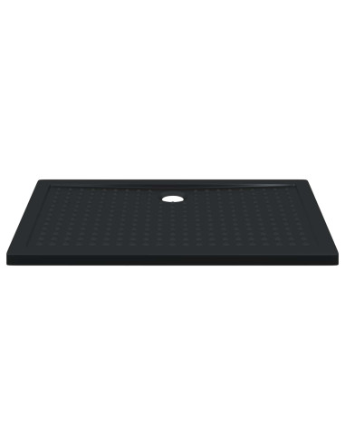 Vassoio base doccia con punti Nero 120 x 80 x 4 cm ABS