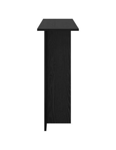 Tavolo consolle Rovere Nero 100 x 30 x 75 cm