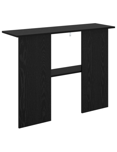 Tavolo consolle Rovere Nero 100 x 30 x 75 cm