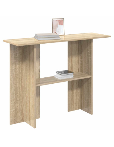 Tavolo consolle Rovere Sonoma 100 x 30 x 75 cm