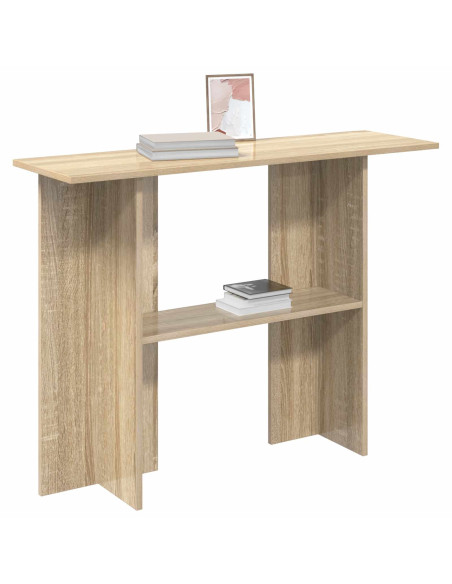 Tavolo consolle Rovere Sonoma 100 x 30 x 75 cm