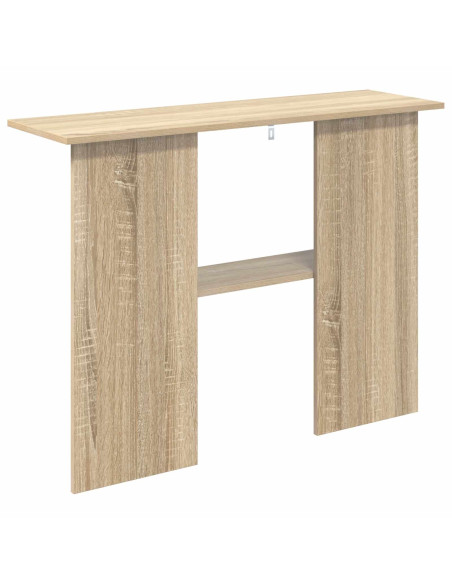 Tavolo consolle Rovere Sonoma 100 x 30 x 75 cm