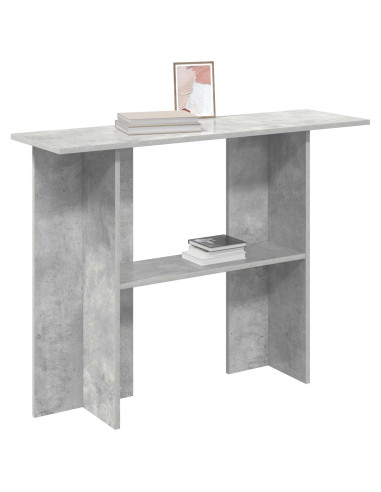 Tavolo consolle Grigio Cemento 100 x 30 x 75 cm