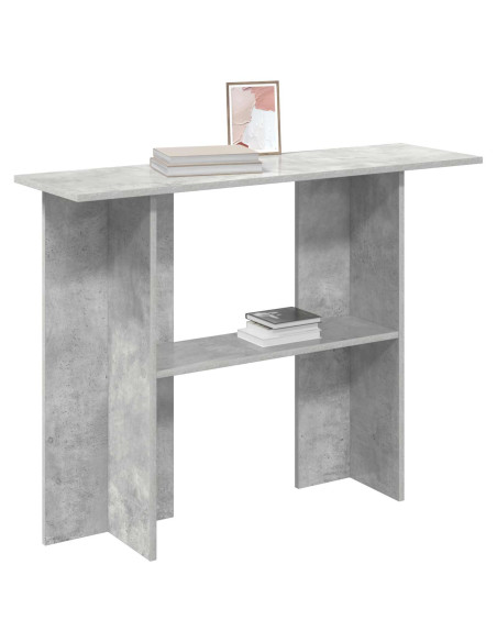 Tavolo consolle Grigio Cemento 100 x 30 x 75 cm