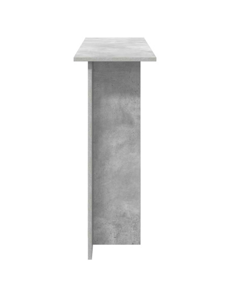 Tavolo consolle Grigio Cemento 100 x 30 x 75 cm