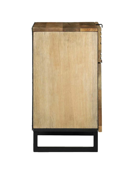 Armadio da Notte con cassetto Marrone 50 x 33 x 60 cm