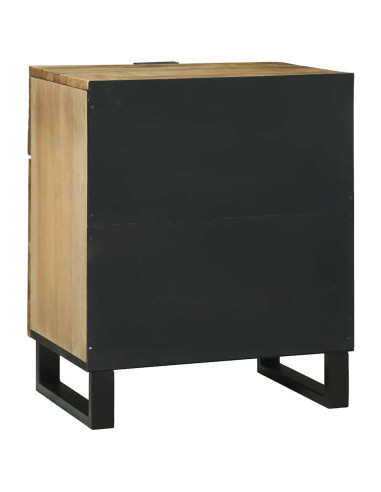 Armadio da Notte con cassetto Marrone 50 x 33 x 60 cm