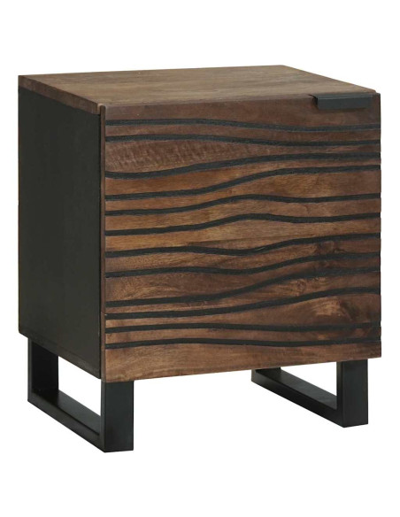 Armadio da Notte 2 pcs Noce 40 x 33 x 46 cm