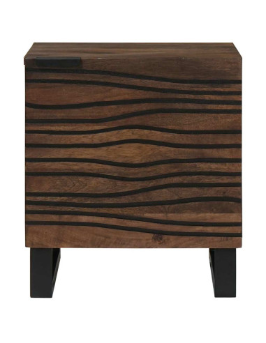 Armadio da Notte 2 pcs Noce 40 x 33 x 46 cm