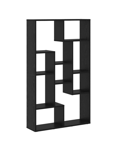 Armadio per Libri Rovere Nero 72 x 20 x 102,5 cm