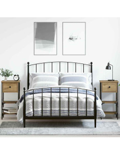 Armadio da Notte con cassetto 2 pcs Marrone 33.5 x 36 x 70 cm