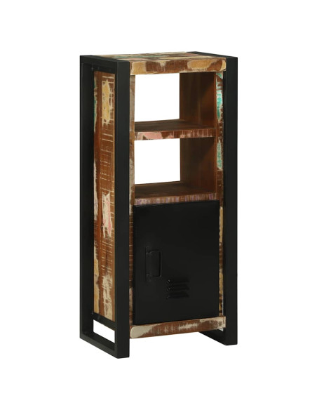 Mobile da Bagno con porta Marrone Legno Recuperato Massello