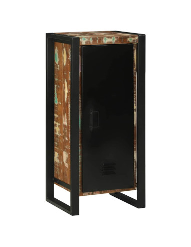 Mobile da Bagno con porta Marrone Legno Recuperato Massello