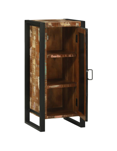 Mobile da Bagno con porta Marrone Legno Recuperato Massello