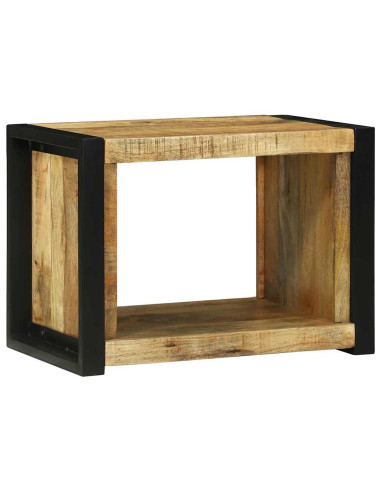 Cubetto da Parete Marrone Legno di mango massello