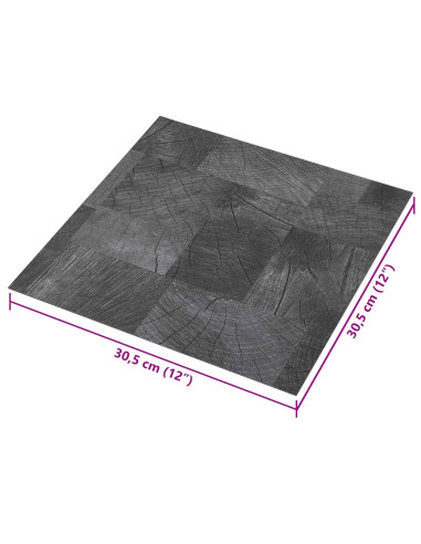 Plance per Pavimentazione Autoadesiva 30,5 x 30,5 cm 20 pcs PVC