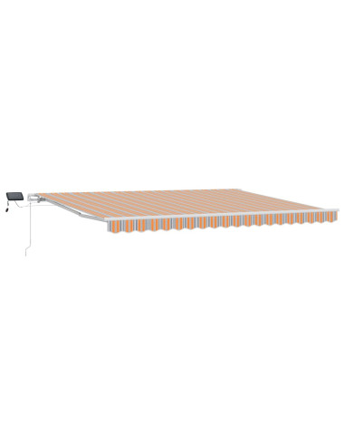 Tenda Retrattile Multicolore 450 × 350 cm Tessuto e acciaio
