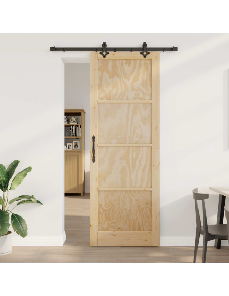 Porta scorrevole ORKDAL Naturale 83 x 232 cm