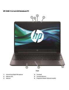 HP 250RG9 5-120U 15 16GB/512 W11P 2