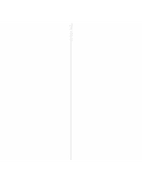 Porta scorrevole Bianco 83 x 232 cm Legno Massello di Pino