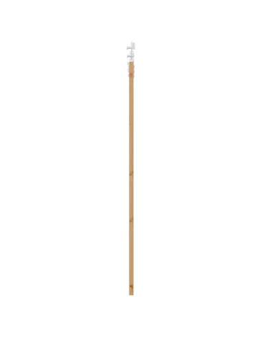 Porta scorrevole Naturale e Bianco 86 x 198,5 cm