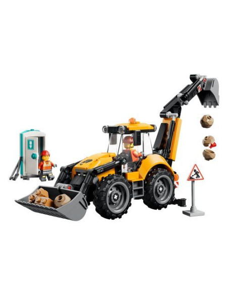 SCAVATRICE DA CANTIERE GIALLA