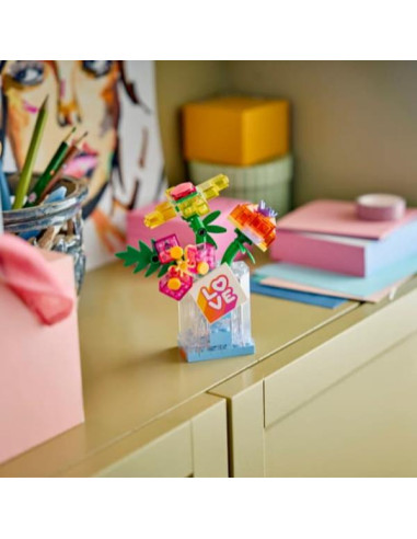 PROFUMO CON DECORAZIONE FLOREALE