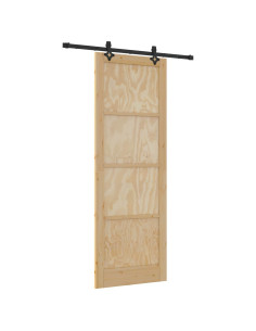 Porta scorrevole ORKDAL Naturale 83 x 232 cm 2