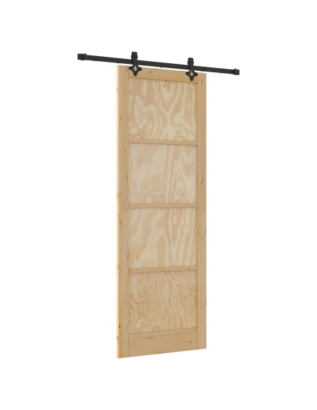 Porta scorrevole ORKDAL Naturale 83 x 232 cm