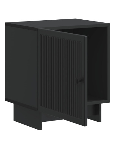 Armadio da Notte 2 pcs Nero 43 x 34,5 x 50 cm