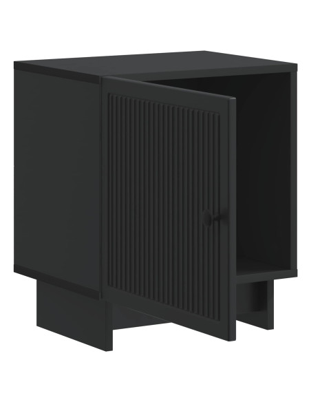 Armadio da Notte 2 pcs Nero 43 x 34,5 x 50 cm