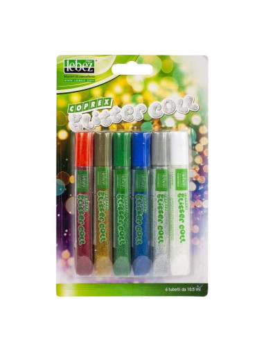 CF6 GLITTER COLL 10 5M COL.ASS.