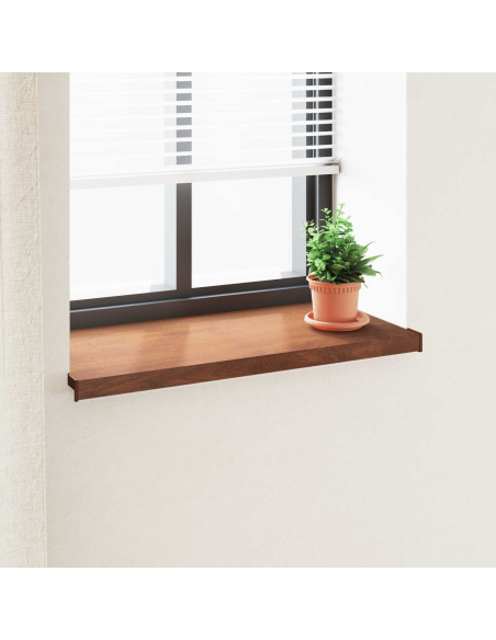 Soglia della Finestra Legno Marrone 60 x 40 x 4,5 cm PVC
