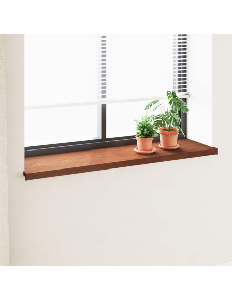 Soglia della Finestra Legno Marrone 160 x 40 x 4,5 cm PVC
