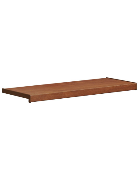 Soglia della Finestra Legno Marrone 100 x 30 x 4,5 cm PVC
