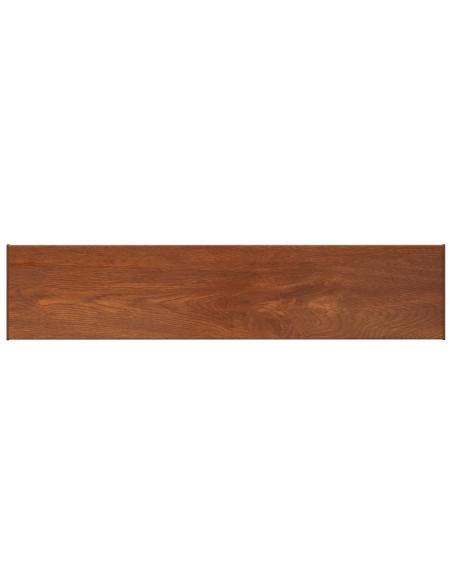 Soglia della Finestra Legno Marrone 120 x 35 x 4,5 cm PVC