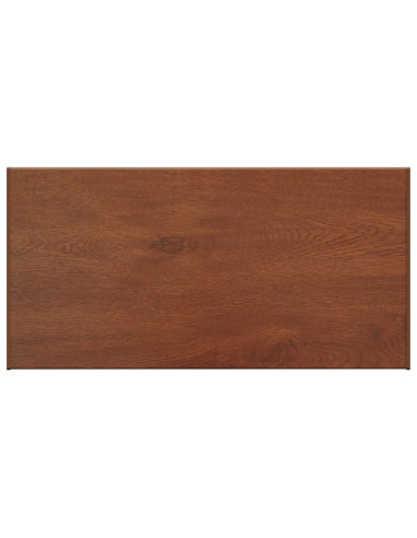Soglia della Finestra Legno Marrone 80 x 40 x 4,5 cm PVC
