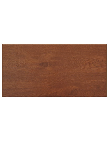 Soglia della Finestra Legno Marrone 100 x 45 x 4,5 cm PVC